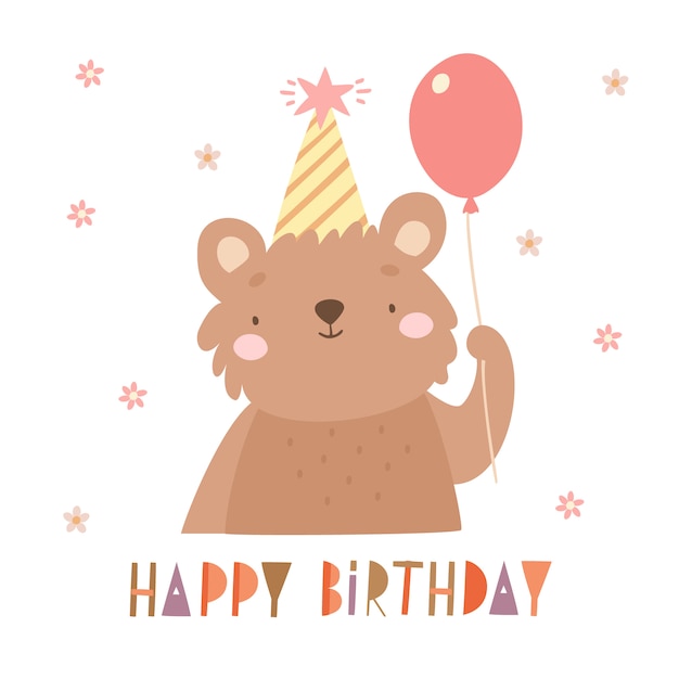 Birthday bear