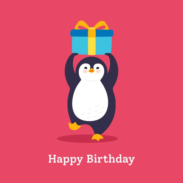 Premium Vector Funny Cartoon Penguins Collection