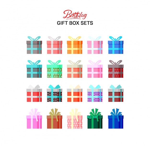 Download Free Birthday Gift Box Sets Colorful Illustration Premium Vector Use our free logo maker to create a logo and build your brand. Put your logo on business cards, promotional products, or your website for brand visibility.