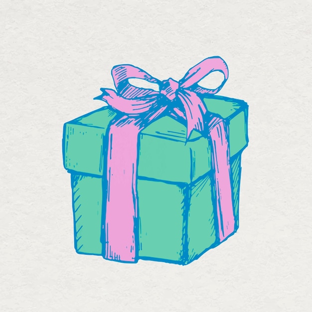 Drawing Present Birthday Gift - Easy To Draw Christmas Presents | Full Size  PNG Download | SeekPNG