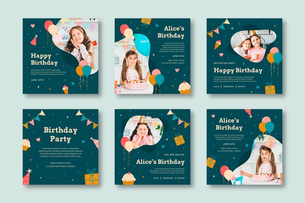 birthday instagram posts