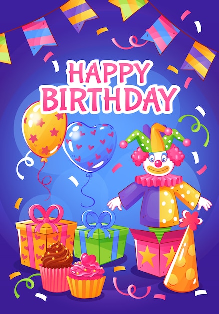 Birthday party poster