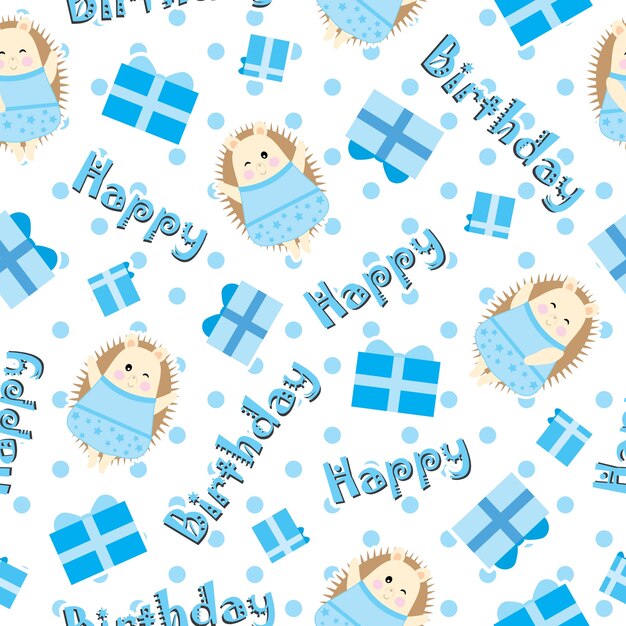 Birthday pattern design