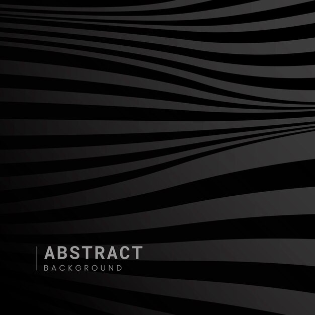 Black abstract background design vector