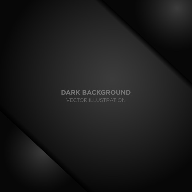 Free vector black abstract background