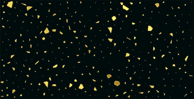 黒​と​金​の​テラゾ​床​パターン​の​背景​デザイン