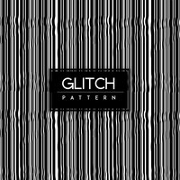 black and white glitch seamless pattern background