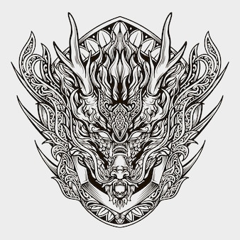 2つの反対のドラゴンがお互いを戦うファンタジーイラスト 無料のベクター 2つの反対のドラゴンがお互いを戦うファンタジーイラスト 無料のベクター