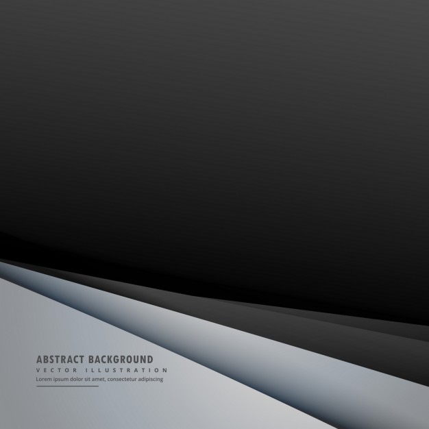 Бесплатное векторное изображение Абстрактный темный фон с минимальными линиями