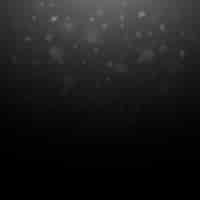 Free vector black bokeh dark background