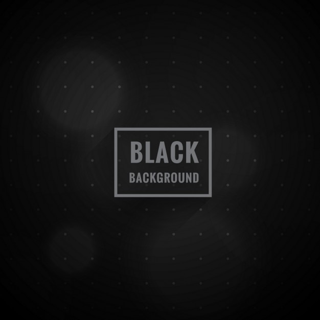 Black bokeh style background