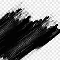 Free vector black brush strokes