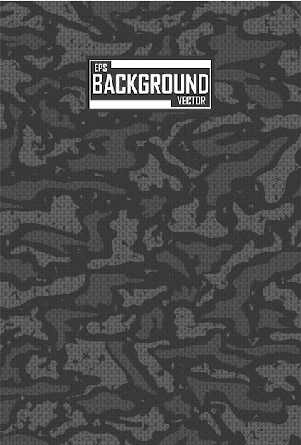 Free Vector  Black camouflage background