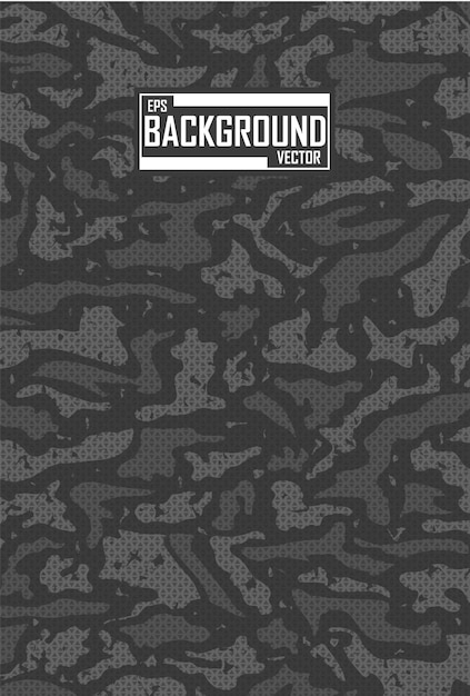 Black camouflage background