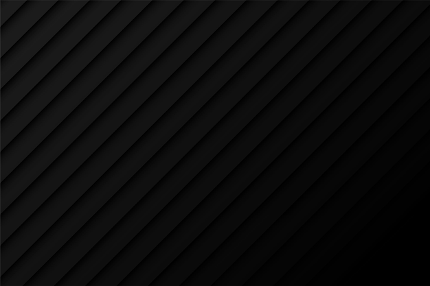 Free vector black dark background with diagonal line stripes