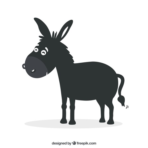 Black donkey