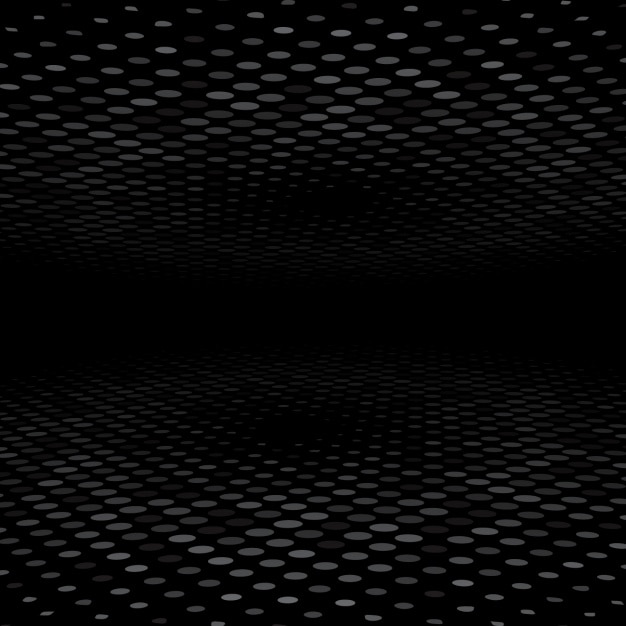 Free Vector black dotted background