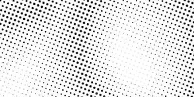 Free vector black dotted comic book halftone background