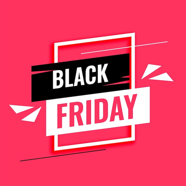 Free vector black friday background in modern style