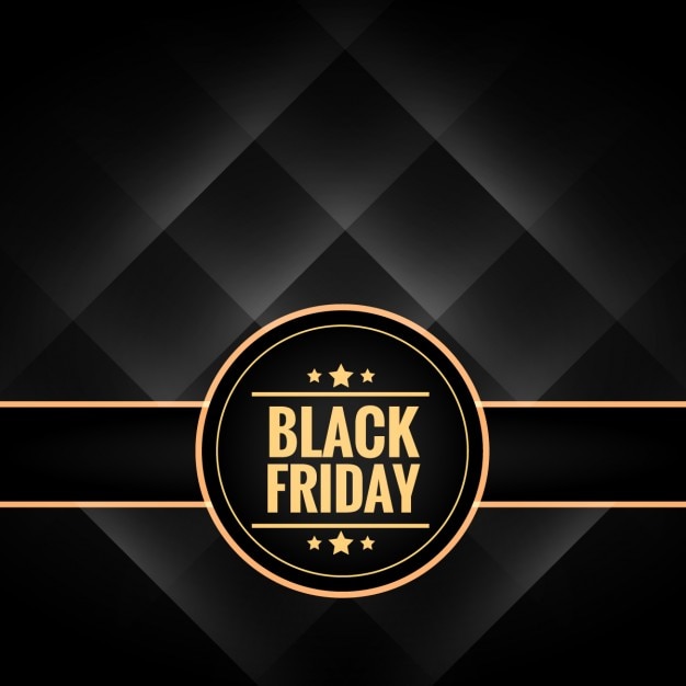 Free vector black friday background