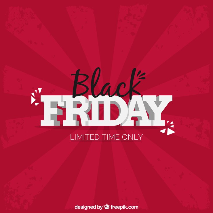 Free Vector black friday background