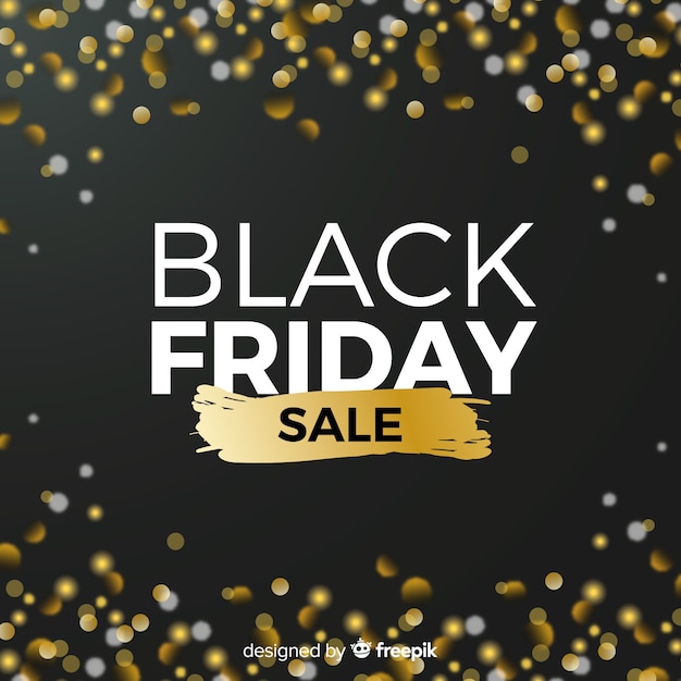 Free vector black friday background