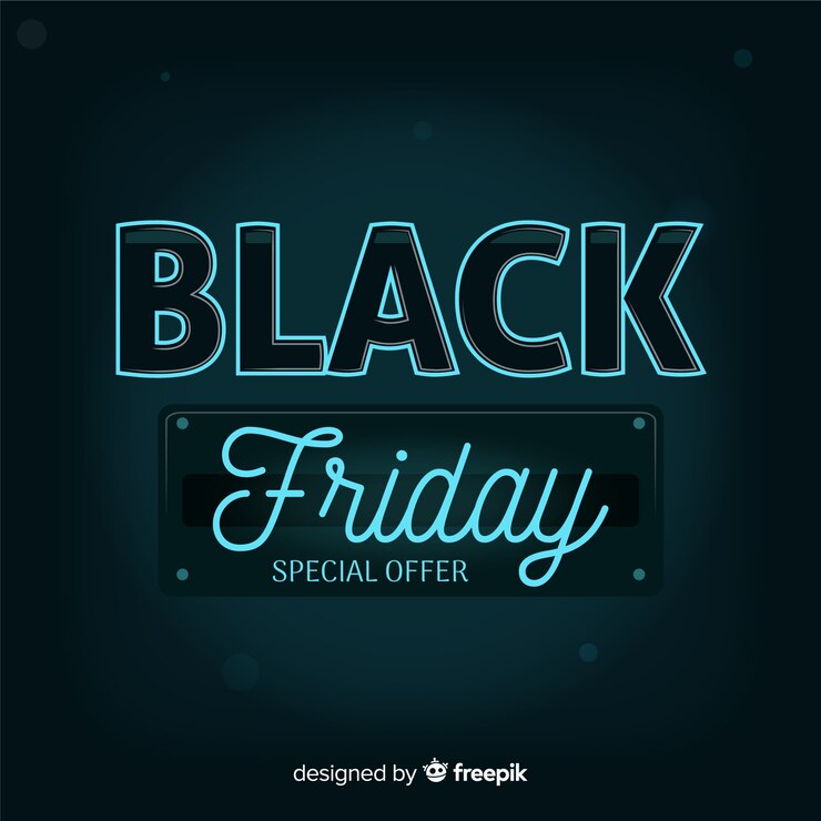 Free Vector black friday background