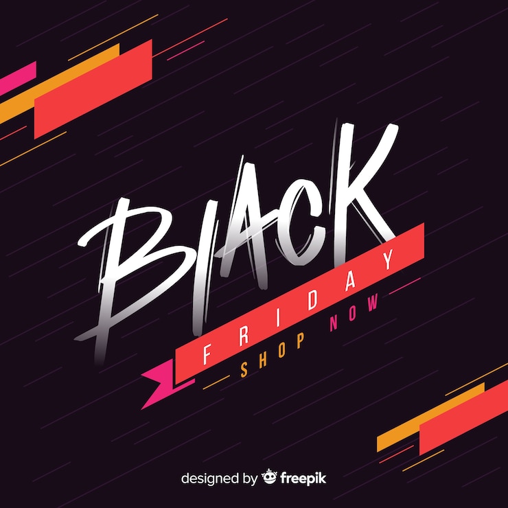 Free Vector black friday background 