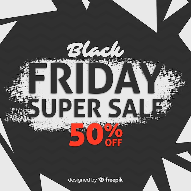 Free vector black friday background