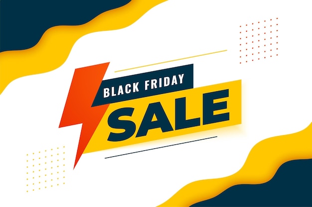 Black friday event sale background in modern style