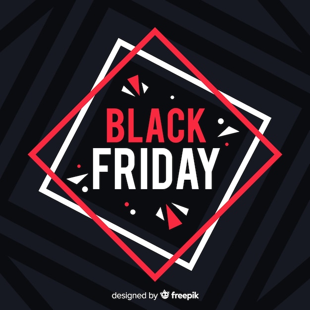 Free vector black friday in flat design