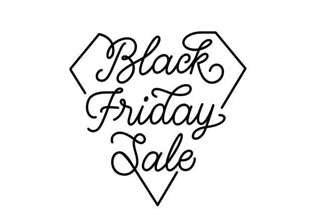 Black Friday Lettering