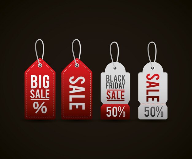 Black friday price tags