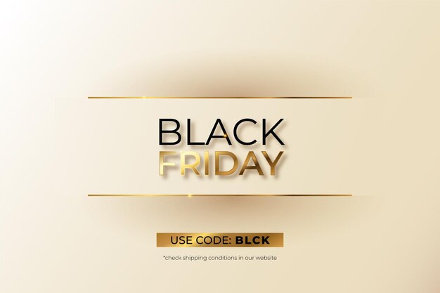 Black Friday Realistic background