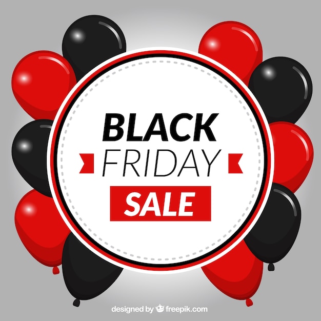 Free vector black friday sale background