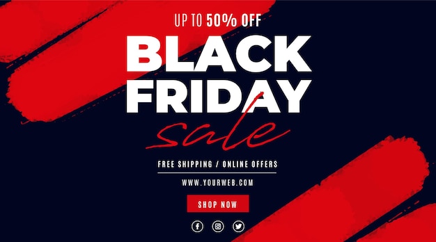 Black friday sale banner