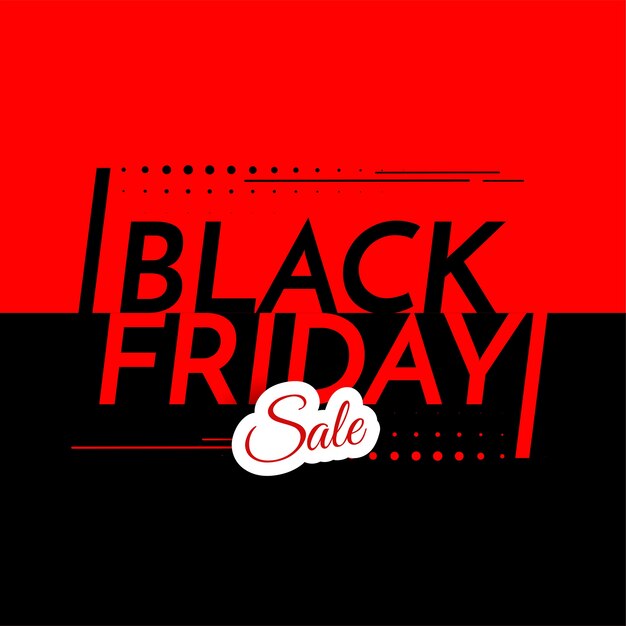 Black friday sale discount promotional background vector