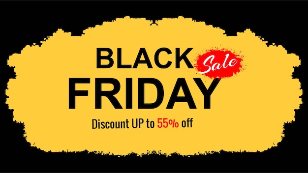 Free vector black friday sale limited offer in flat