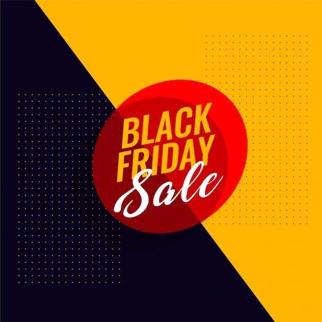 Black friday sale modern banner template