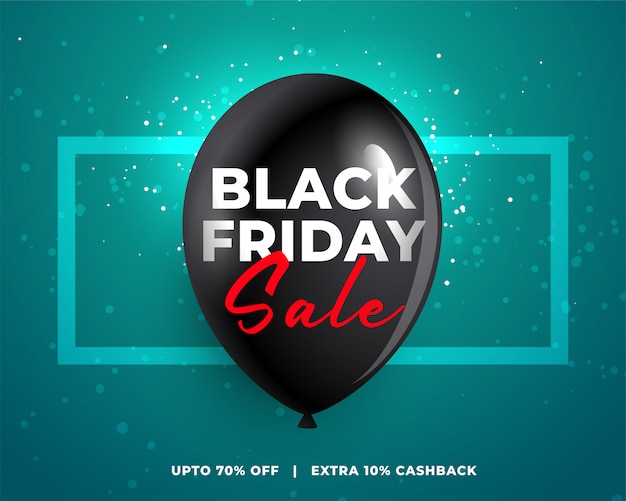 Black friday sale poster design background