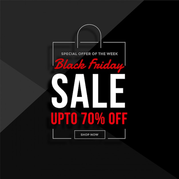 Black friday shopping bag sale 