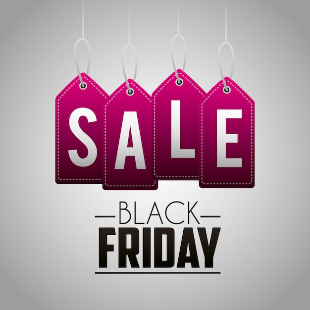 Black friday shopping sales background