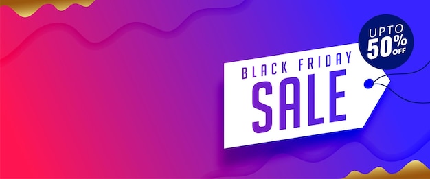 Free vector black friday special discount offer tag banner shop now for best deal vector