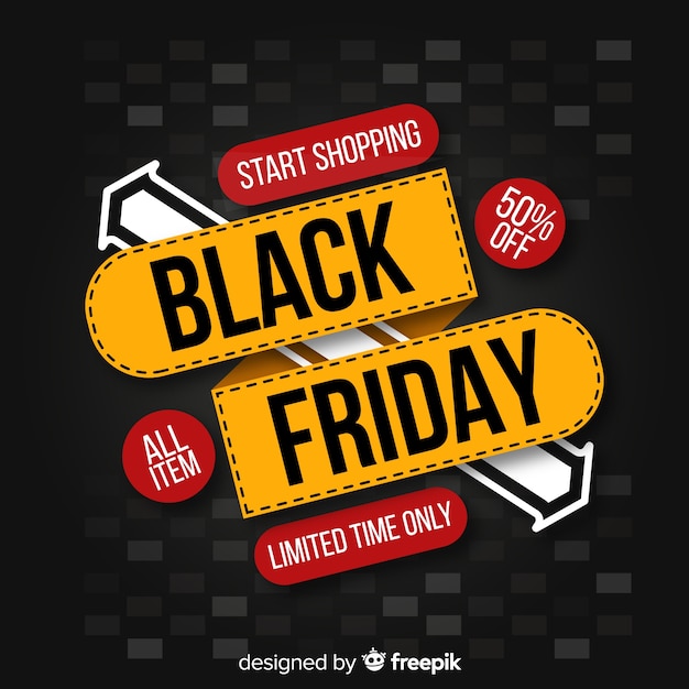 Free vector black friday