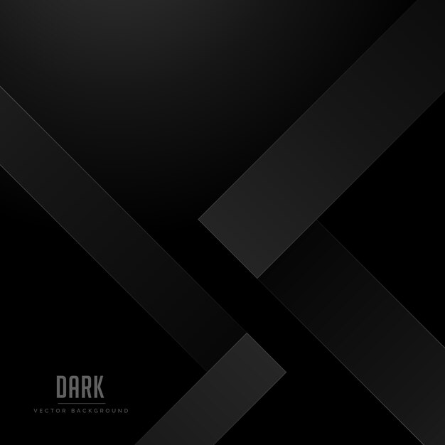 black geometric shape vector background