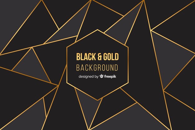 black and gold background