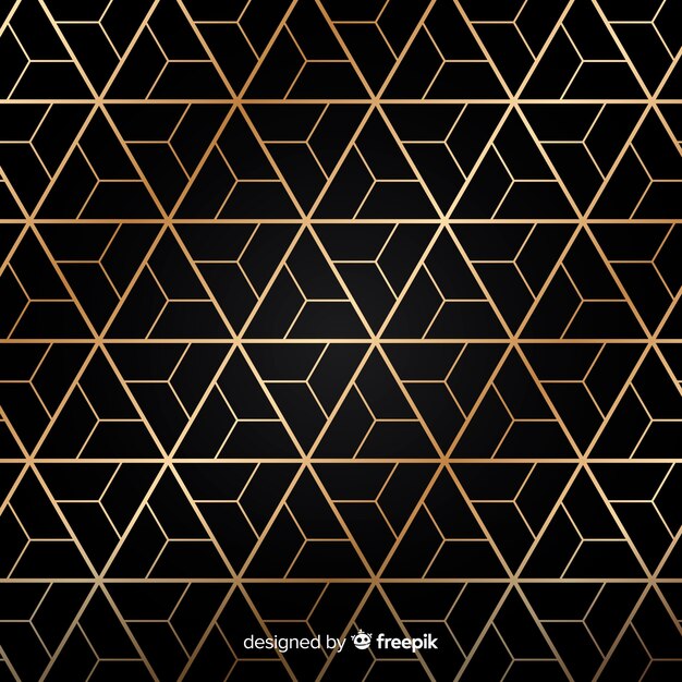 Black and gold background