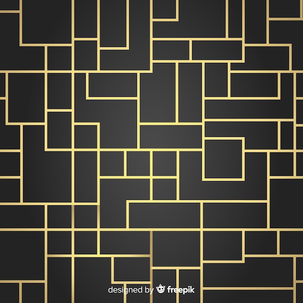 Black and gold background