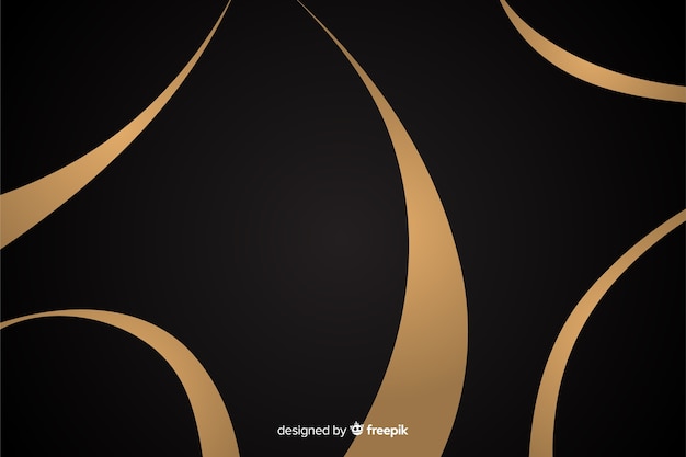 Black and gold background