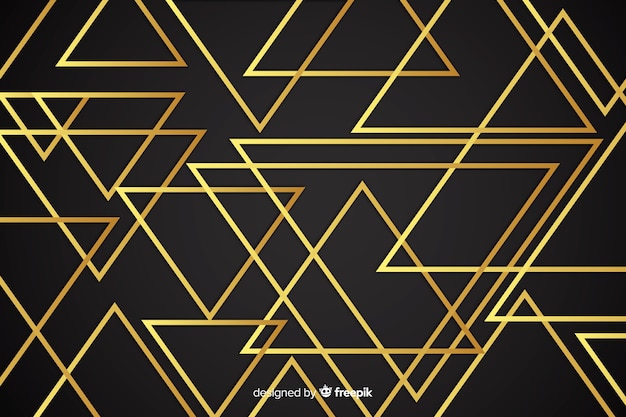 Black and gold background